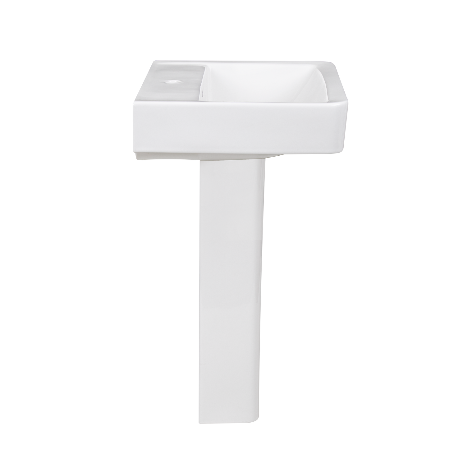 Contac Pineview – 4313DSX – Single Hole Pedestal Sink