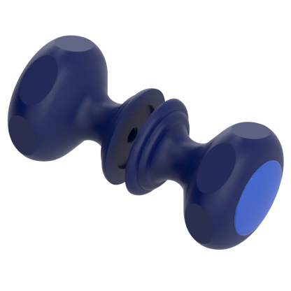 Rubinet Shower Door Knob (set) Midnight Blue