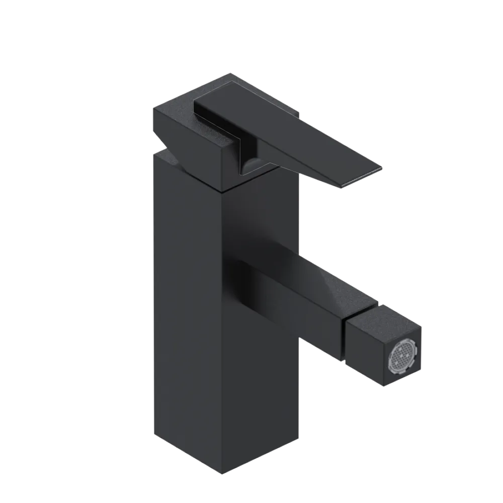Rubinet Single Control Bidet Fitting (less drain) Matt Black