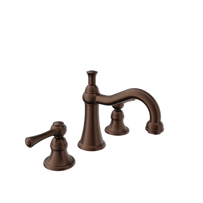 Baril 8" c/c lavatory faucet, drain included