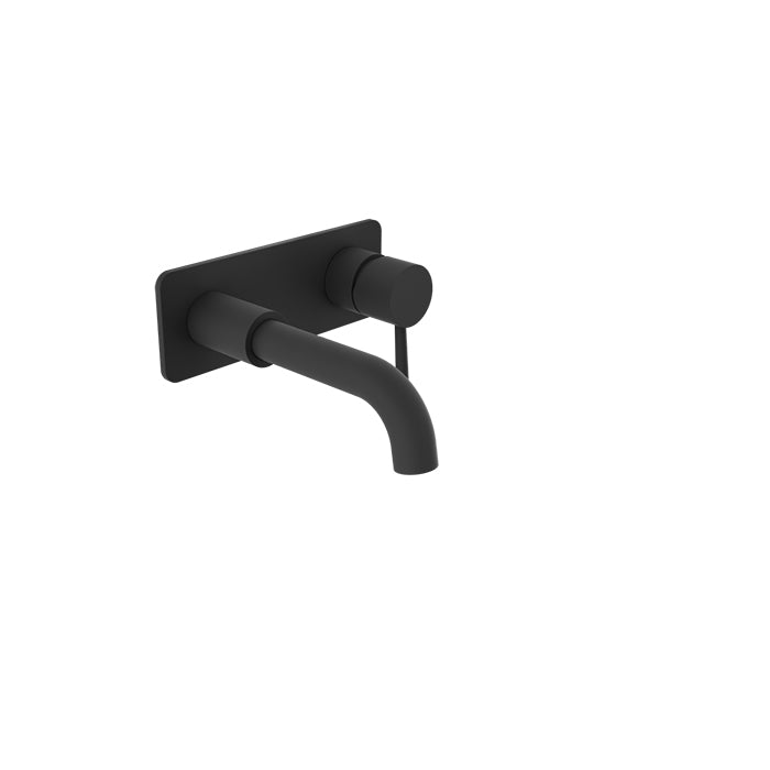 Baril Trim only for single lever wall-mounted lavatory faucet, drain not included