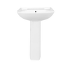 Contac Caprice – 4313DMX – Single Hole Pedestal Sink