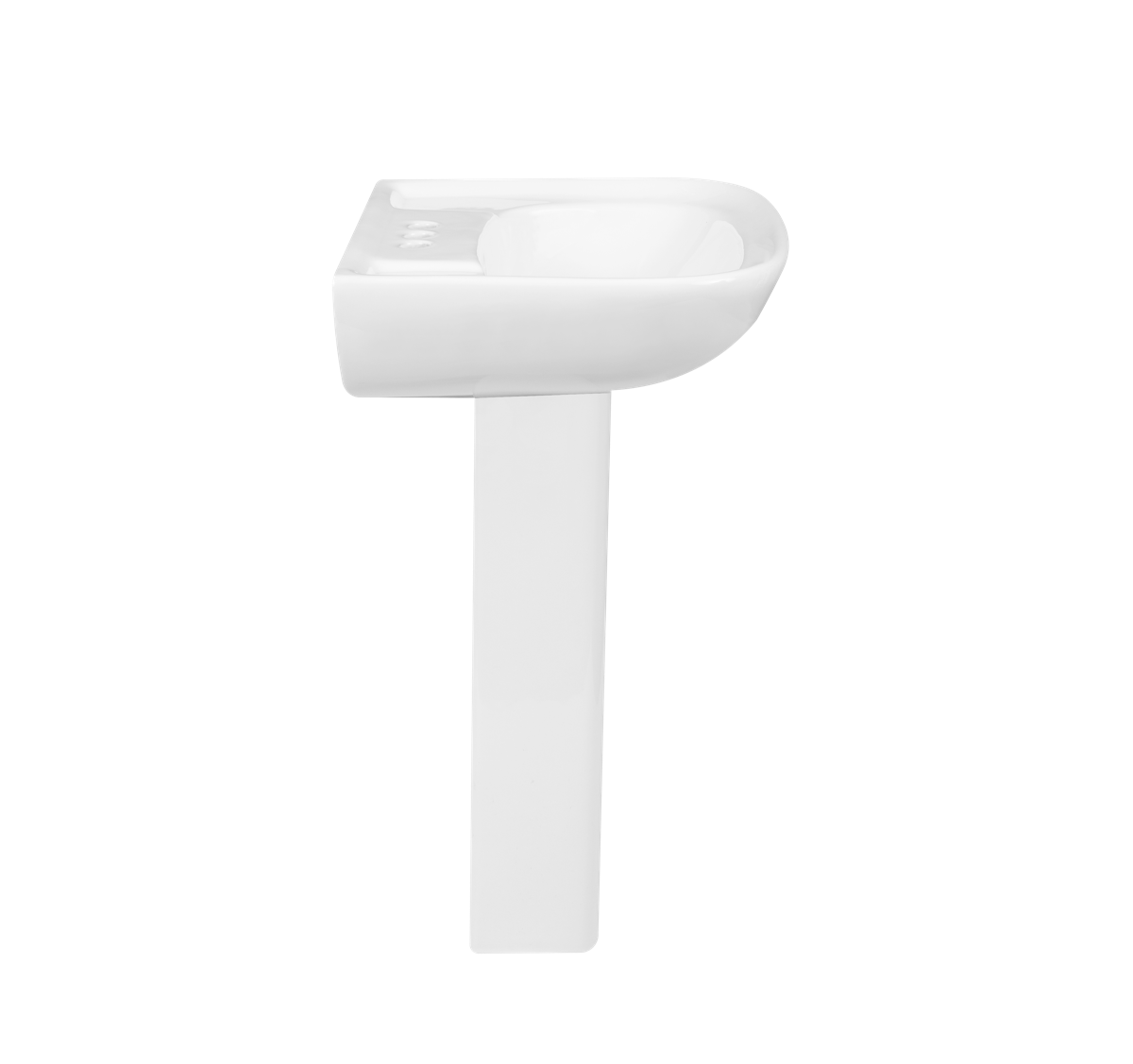 Contac Caprice – 4343DMX – 4” Center Pedestal Sink