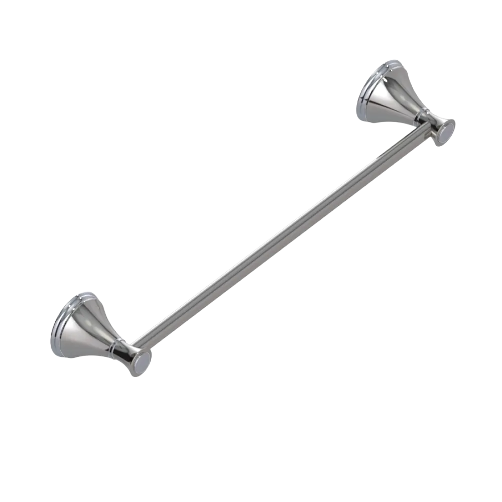 Rubinet Towel Bar 24" Polished Nickel