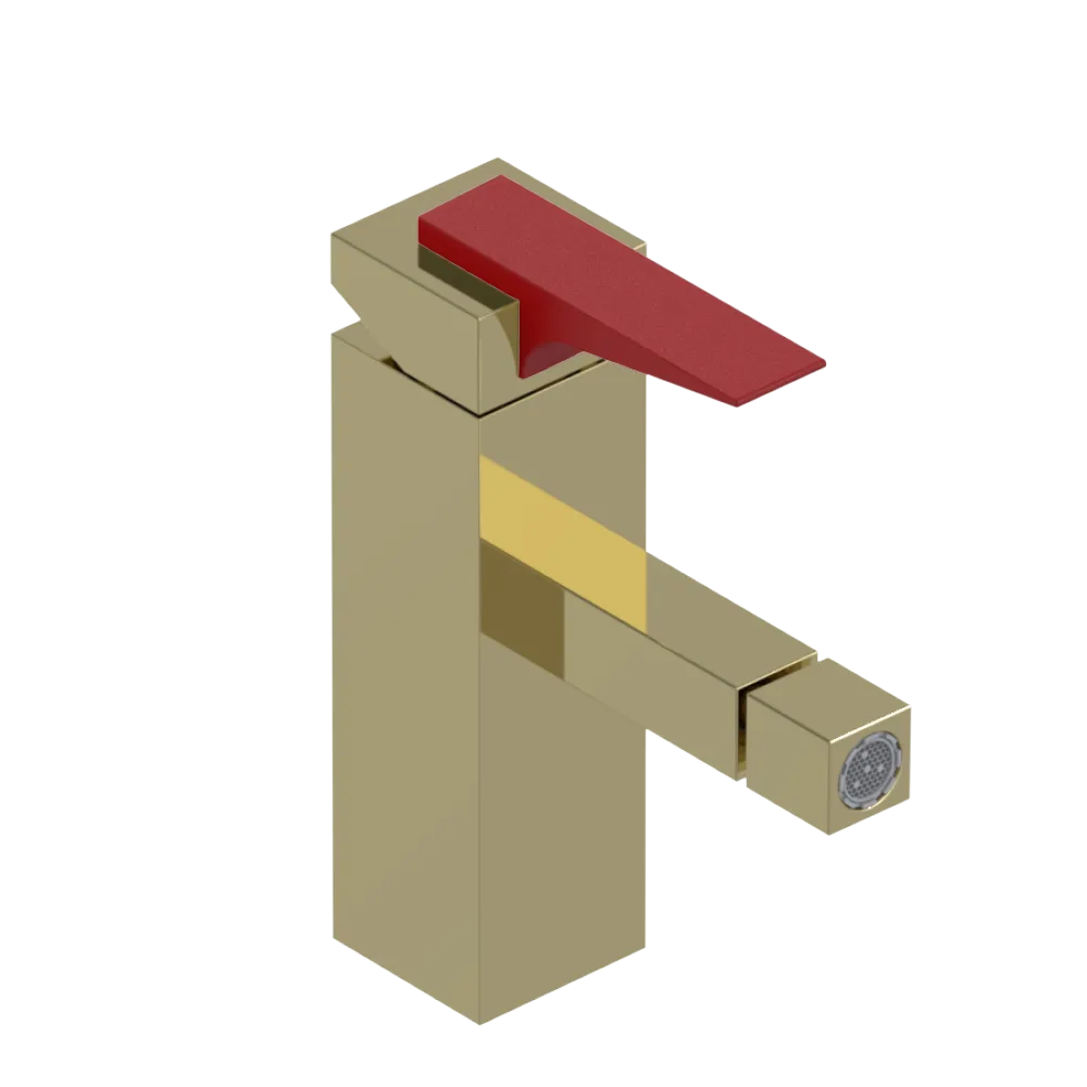 Rubinet Single Control Bidet Fitting (less drain) Gold