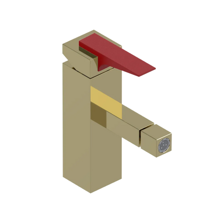 Rubinet Single Control Bidet Fitting (less drain) Gold