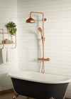 Baril Complete thermostatic shower kit on column