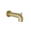 Baril Round 7" tub spout with diverter
