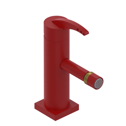 Rubinet Single Control Bidet Fitting (less drain) Maroon