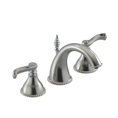 Rubinet Widespread Lav. Set. (less drain) Satin Nickel
