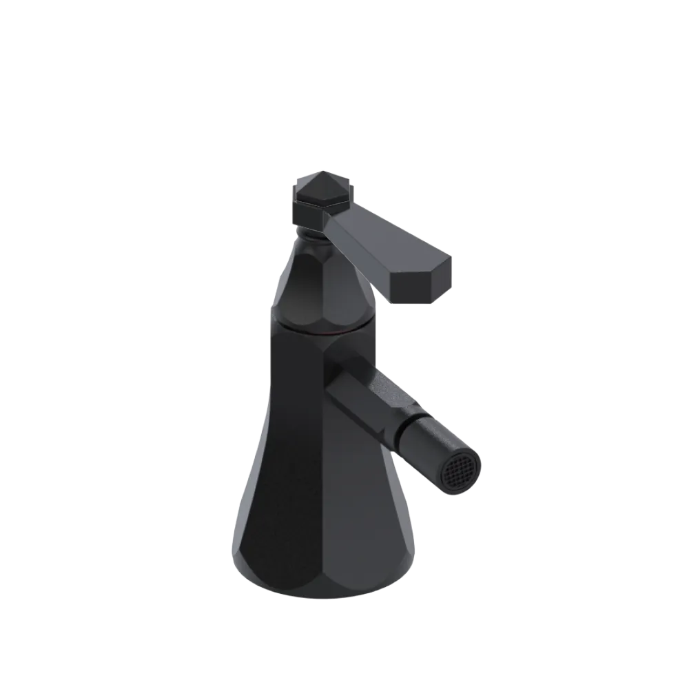 Rubinet Single Control Bidet Fitting (less drain) Matt Black