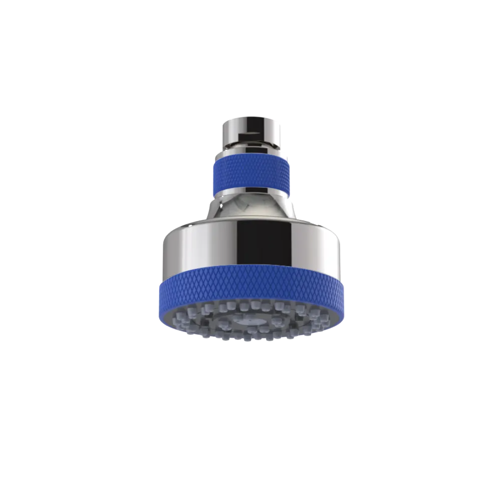 Rubinet 3 FUNCTION SHOWER HEAD Polished Nickel