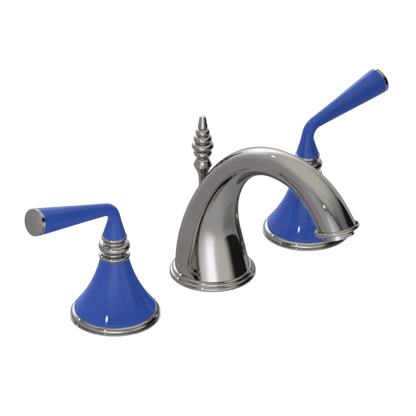 Rubinet Widespread Lav. Set. (less drain) Polished Nickel