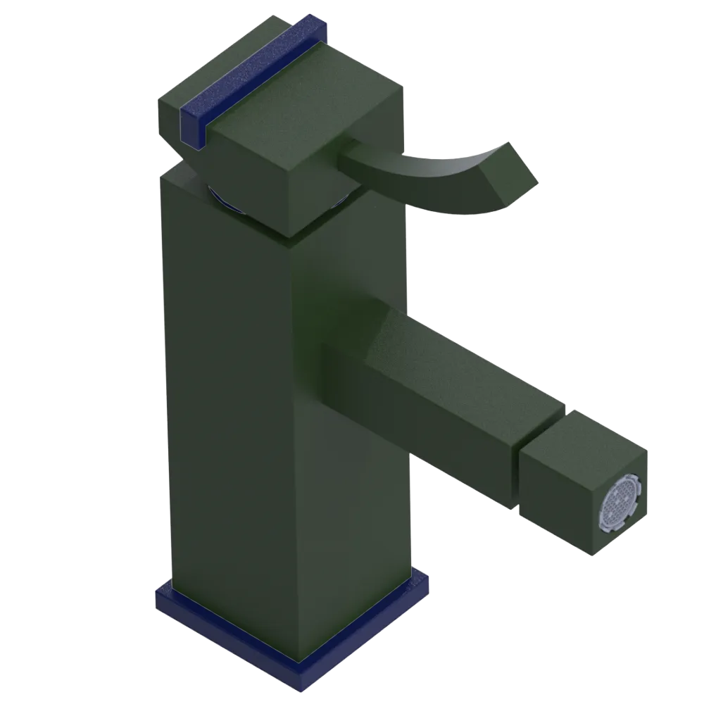 Rubinet Single Control Bidet Fitting (less drain) Green Envy