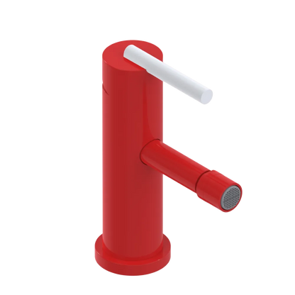 Rubinet Single Control Bidet Fitting (less drain) Red