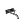 Baril Single lever wall-mounted lavatory faucet, drain not included