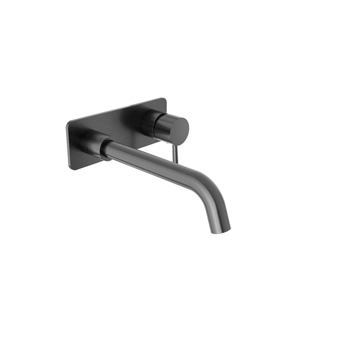 Baril Single lever wall-mounted lavatory faucet, drain not included