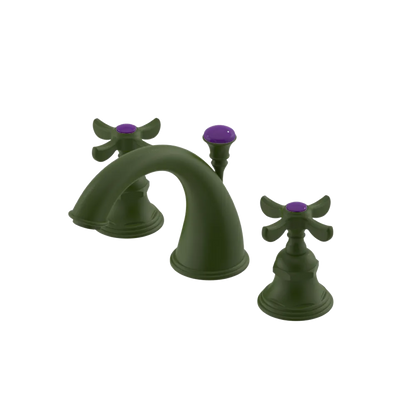 Rubinet Widespread Lav. Set. (less drain) Green Envy