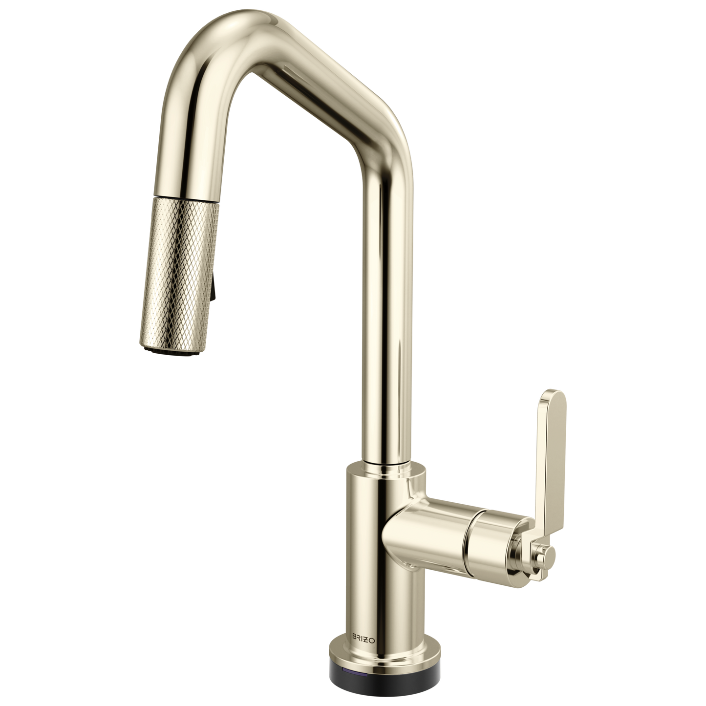 Brizo Smarttouch Pull Down Prep Faucet With Angle Spout Industrial Handle