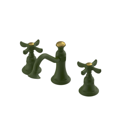 Rubinet Widespread Lav. Set. (less drain) Green Envy