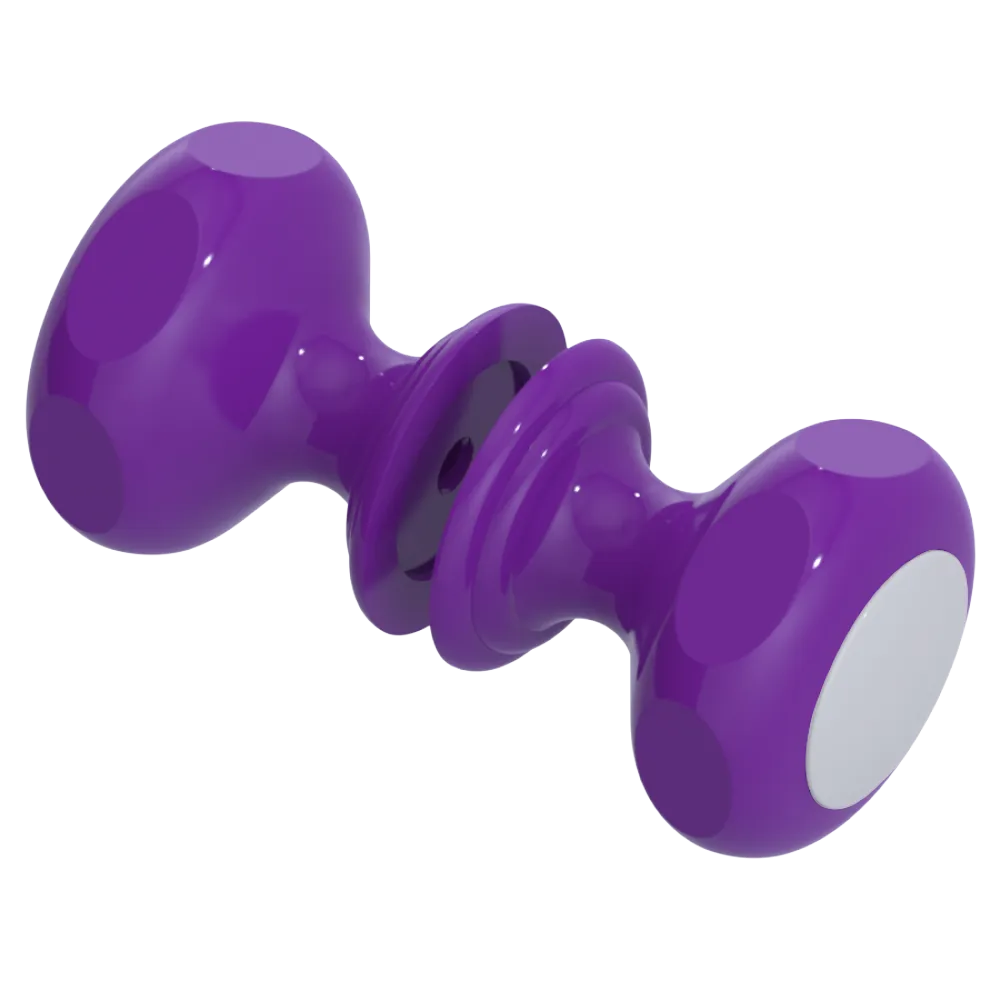 Rubinet Shower Door Knob (set) Purple Haze