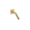 Baril 6" wall-mounted shower arm, square flange