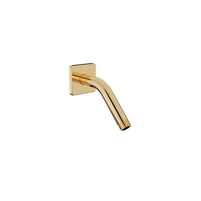 Baril 6" wall-mounted shower arm, square flange