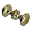 Rubinet Shower Door Knob (set) Natural Brass