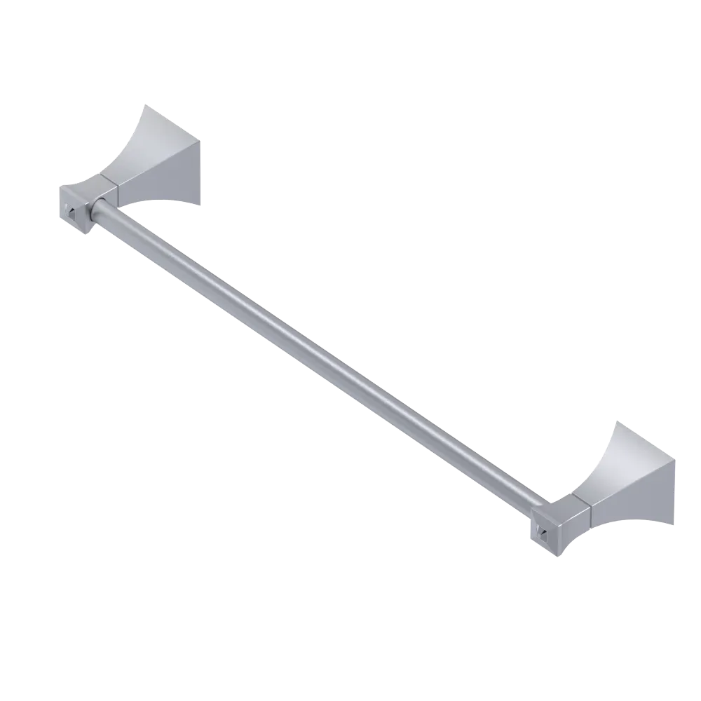 Rubinet Towel Bar 18" Satin Chrome