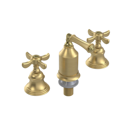 Rubinet Bidet Fitting with Spray, Diverter, and Vacum Breaker (Less Drain) Satin Gold