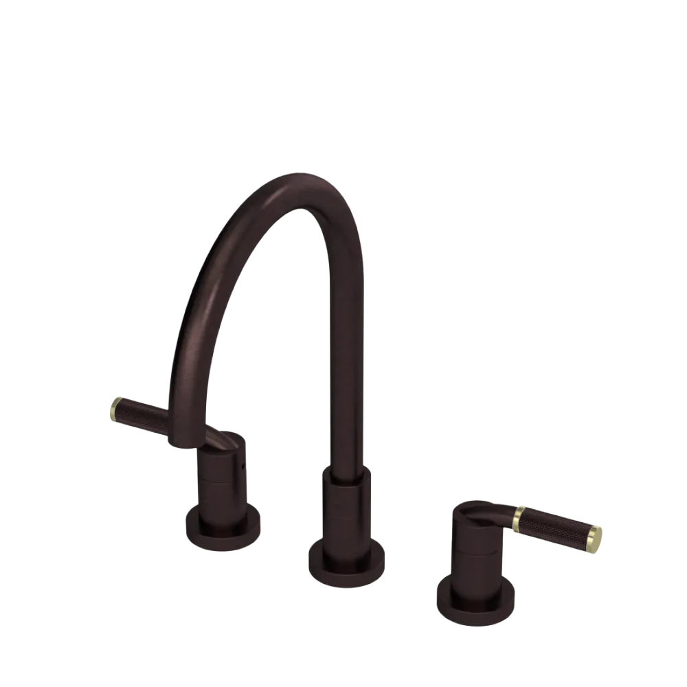 Rubinet Widespread Kitchen Set Oil Rubbed Bronze