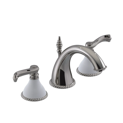 Rubinet Widespread Lav. Set. (less drain) Polished Nickel