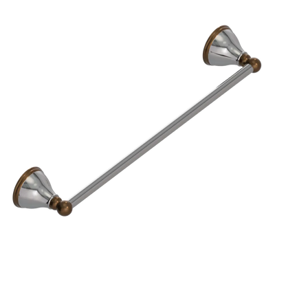Rubinet Towel Bar 18" Polished Nickel