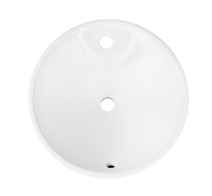 Contac Abbi Vessel Sink – 4500ARW – Soft White