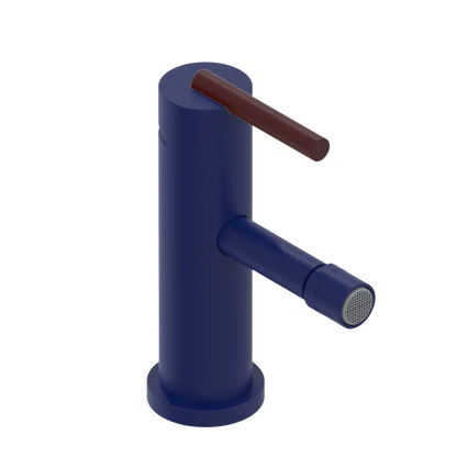 Rubinet Single Control Bidet Fitting (less drain) Midnight Blue