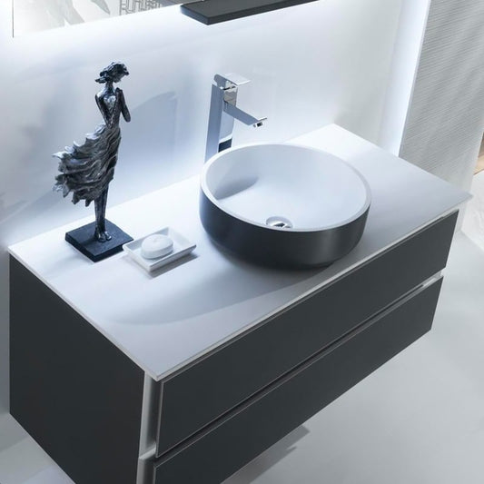 Rivierre Collection-Single Sink Bathroom Vanity - Golzar Home