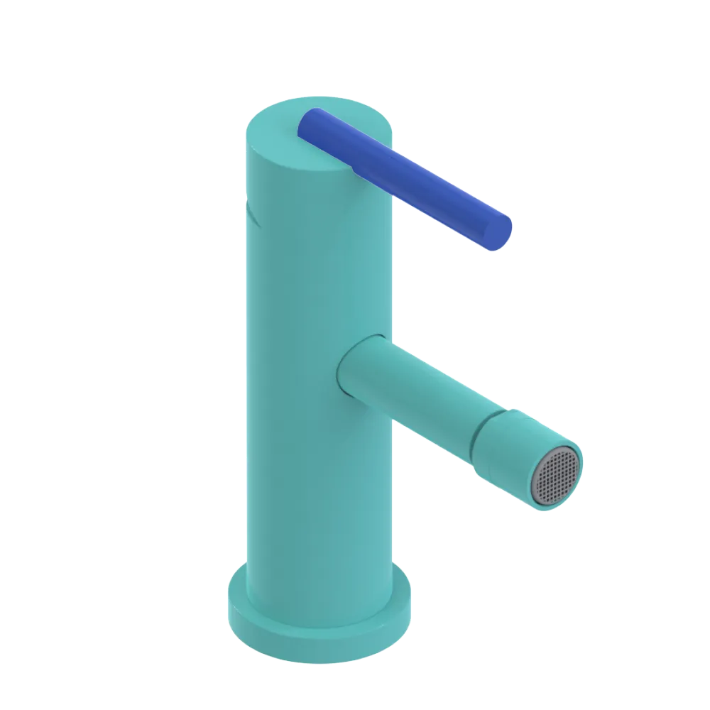 Rubinet Single Control Bidet Fitting (less drain) Aqua