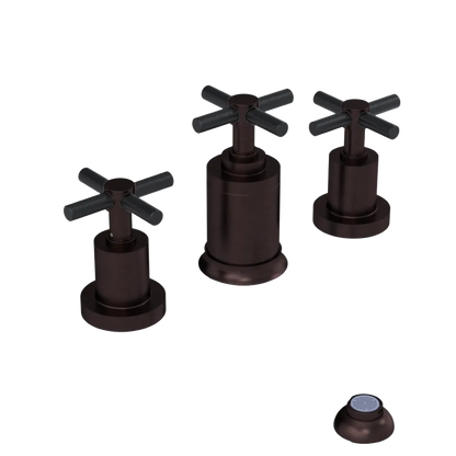 Rubinet Bidet Fitting with Spray, Diverter, and Vacuum Breaker (less drain) Oil Rubbed Bronze
