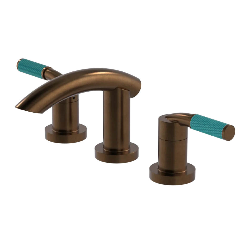 Rubinet Widespread Lav. Set. (less drain) Tuscan Brass
