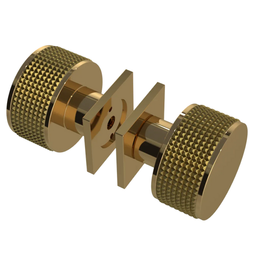 Rubinet Shower Door Knob (set) Gold