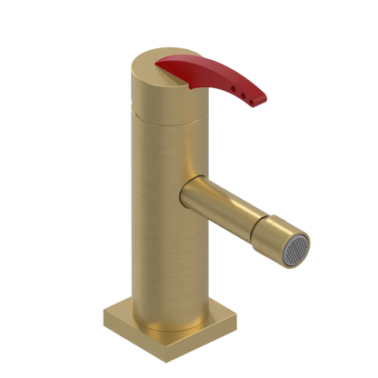 Rubinet Single Control Bidet Fitting (less drain) Satin Gold