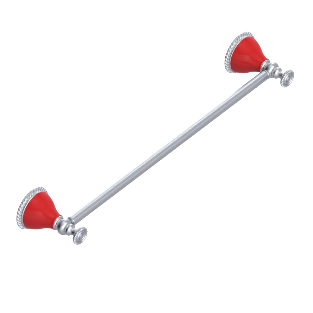 Rubinet Towel Bar 18" Satin Chrome