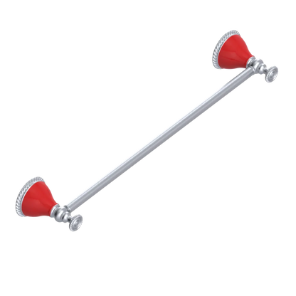 Rubinet Towel Bar 18" Satin Chrome