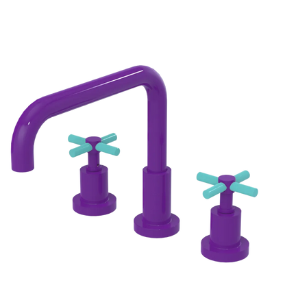 Rubinet Widespread Kitchen Set Purple Haze