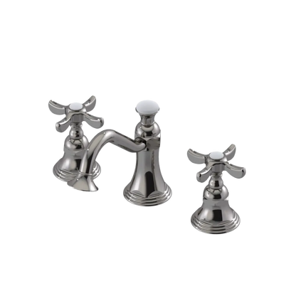 Rubinet Widespread Lav. Set. (less drain) Polished Nickel