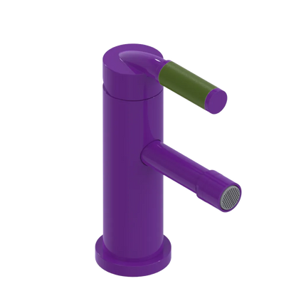 Rubinet Single Control Bidet Fitting (less drain) Purple Haze