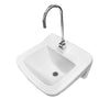 Contac 4610AFV – Single Hole Hygenic Wall Hung Sink