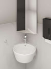 Contac Edgeview – 4610BHX – Single Hole Wall Hung Sink
