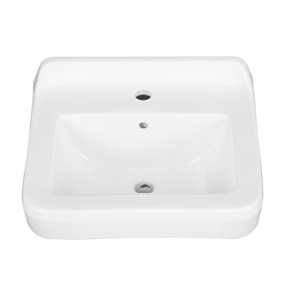 Contac Carmin – 4610BHZ – Single Hole Wall Hung Sink