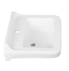 Contac Carmin – 4610BHZ – Single Hole Wall Hung Sink